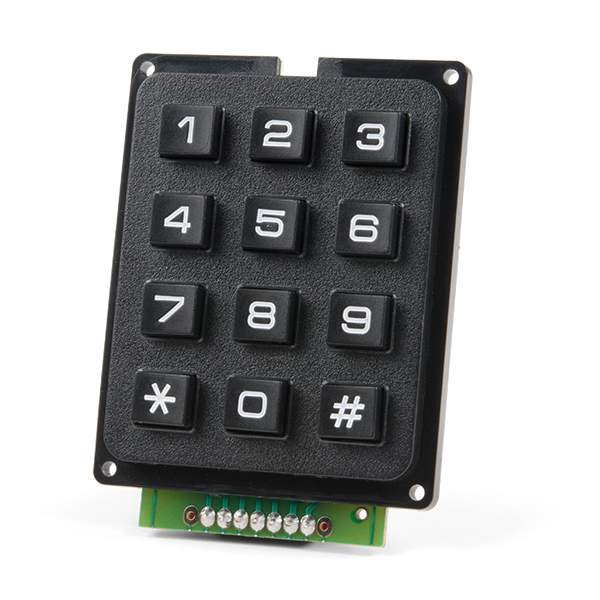 SparkFun Qwiic Keypad - 12 Button - Click Image to Close