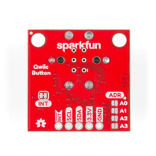 SparkFun Qwiic Button - Red LED - Click Image to Close