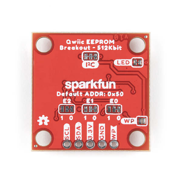 SparkFun Qwiic EEPROM Breakout - 512Kbit - Click Image to Close
