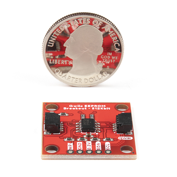 SparkFun Qwiic EEPROM Breakout - 512Kbit - Click Image to Close
