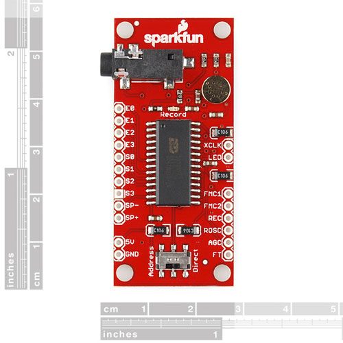 Retired - Voice Recorder Breakout - ISD1932 - Click Image to Close