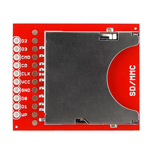 Retired - Breakout Board for SD-MMC Cards - Click Image to Close