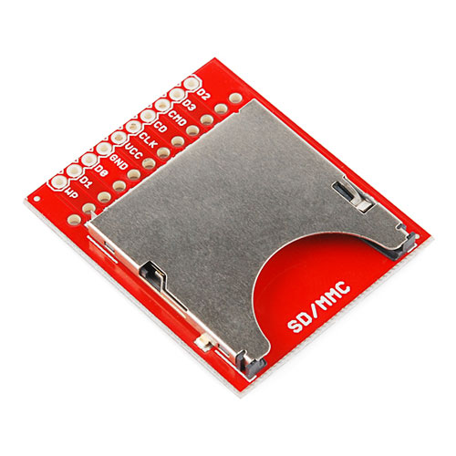 Retired - Breakout Board for SD-MMC Cards - Click Image to Close