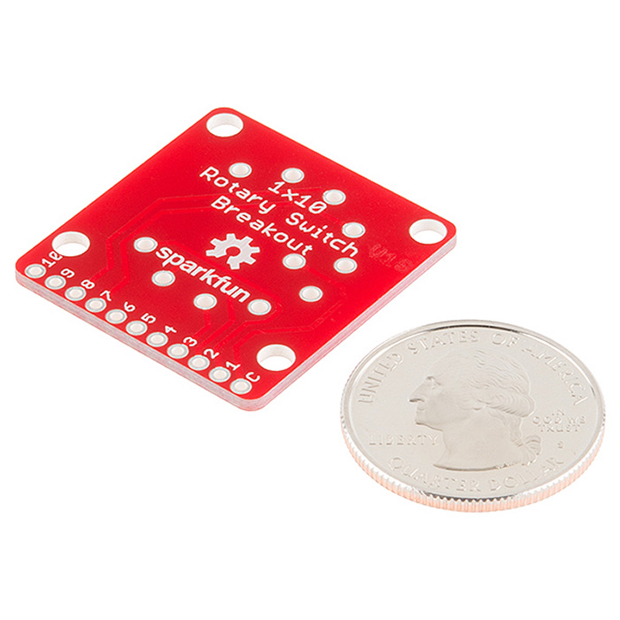 SparkFun Rotary Switch Breakout - Click Image to Close