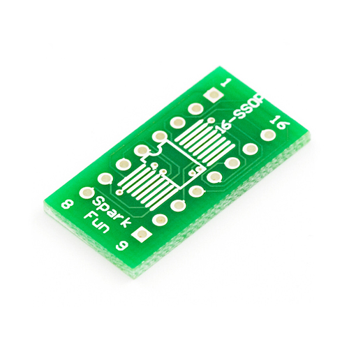 SSOP to DIP Adapter 16-Pin - Click Image to Close