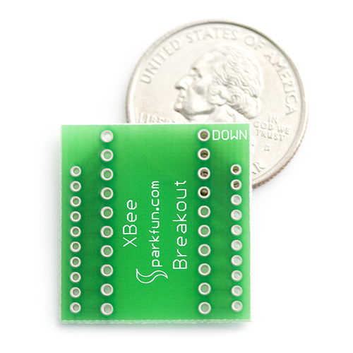 Breakout Board for XBee Module - Click Image to Close