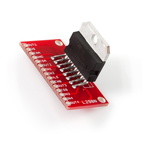 Breakout Board for L298N Full-Bridge Motor Driver - Click Image to Close