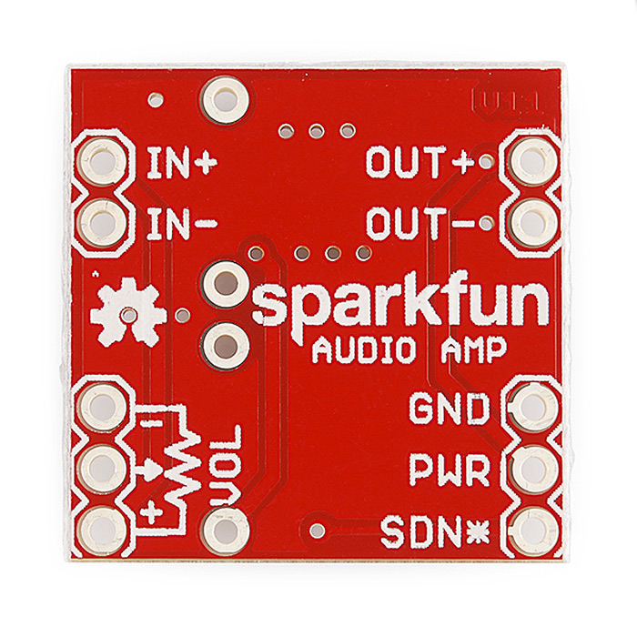 SparkFun Mono Audio Amp Breakout TPA2005D1 - Click Image to Close