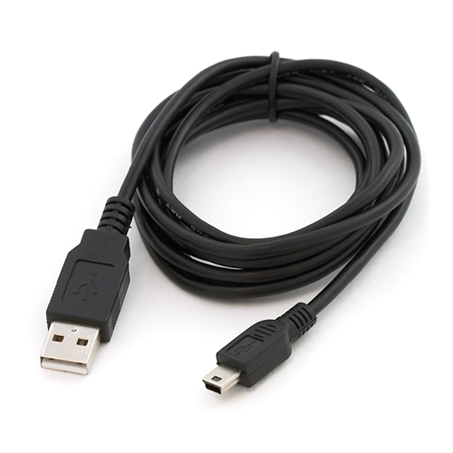 USB miniB Cable - 6 Foot - Click Image to Close