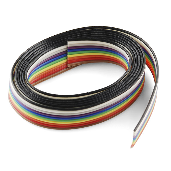 Ribbon Cable - 10 wire (3ft) - Click Image to Close