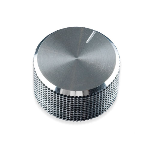 Silver Metal Knob - 14x24mm - Click Image to Close