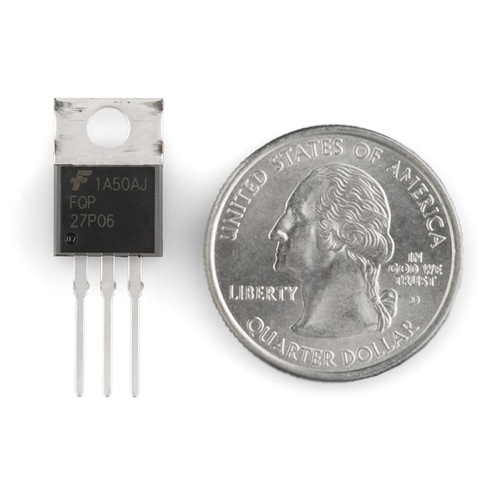 P-Channel MOSFET 60V 27A - Click Image to Close