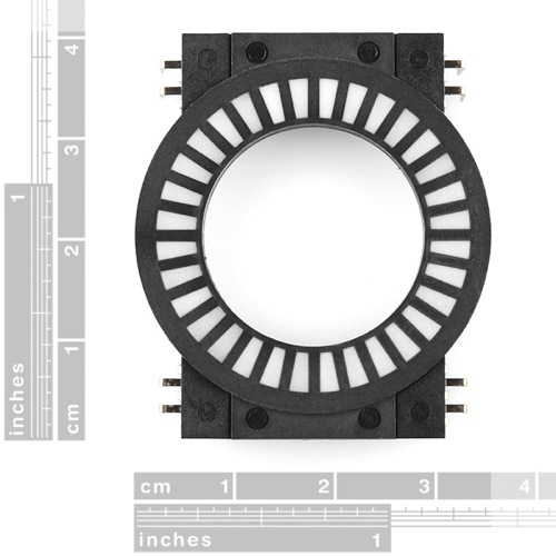 Circular LED Bargraphs - Red - Click Image to Close