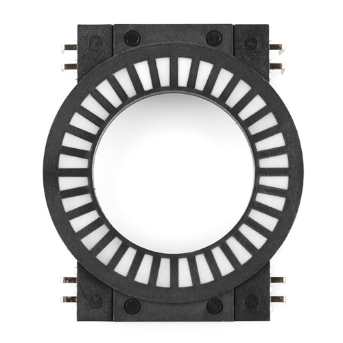 Circular LED Bargraphs - Red - Click Image to Close