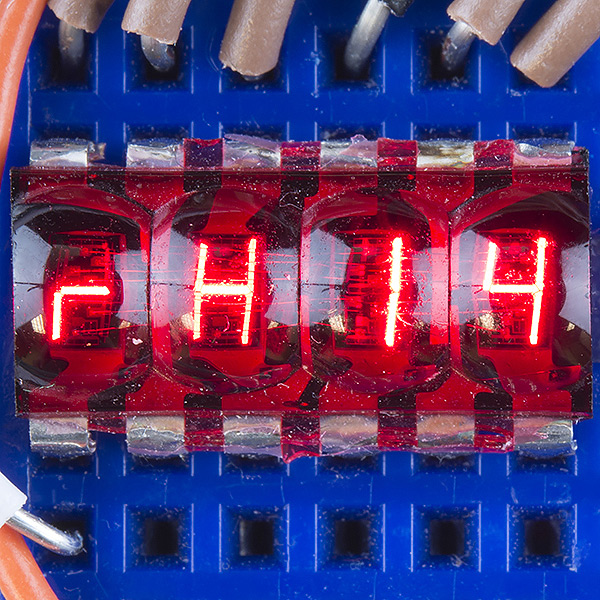 Retired - Bubble Display - 7-Segment (4-digit) - Click Image to Close