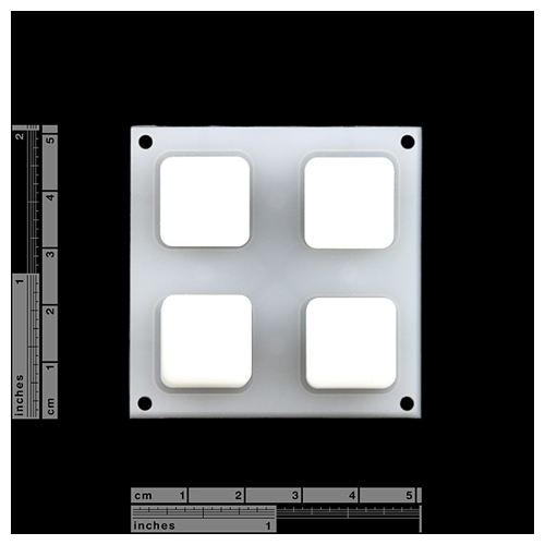 Button Pad 2x2 - LED Compatible - Click Image to Close
