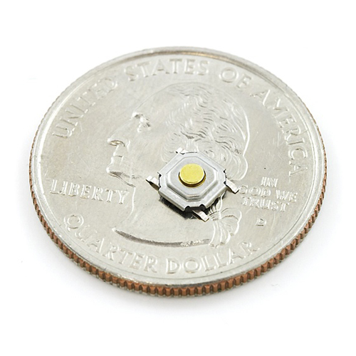 Mini Push Button Switch - SMD - Click Image to Close