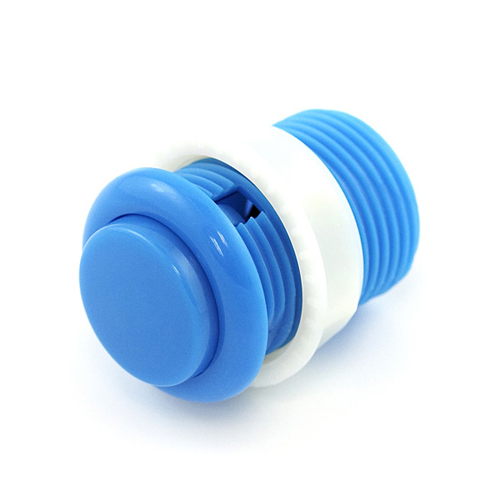 Retired - Push Button 33mm - Blue - Click Image to Close