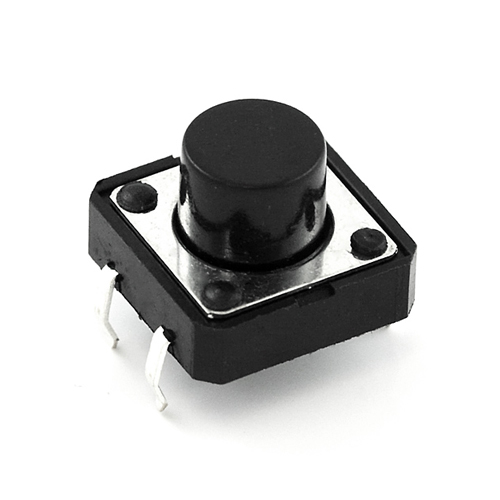 Momentary Push Button Switch - 12mm Square (Big) - Click Image to Close