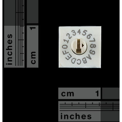 Retired - Rotary DIP Switch - 16 Position - Click Image to Close