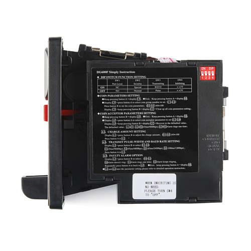 Coin Acceptor - Programmable (6 coin types) - Click Image to Close