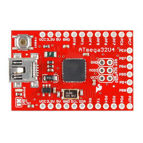 ATMEGA32U4 Breakout - Click Image to Close
