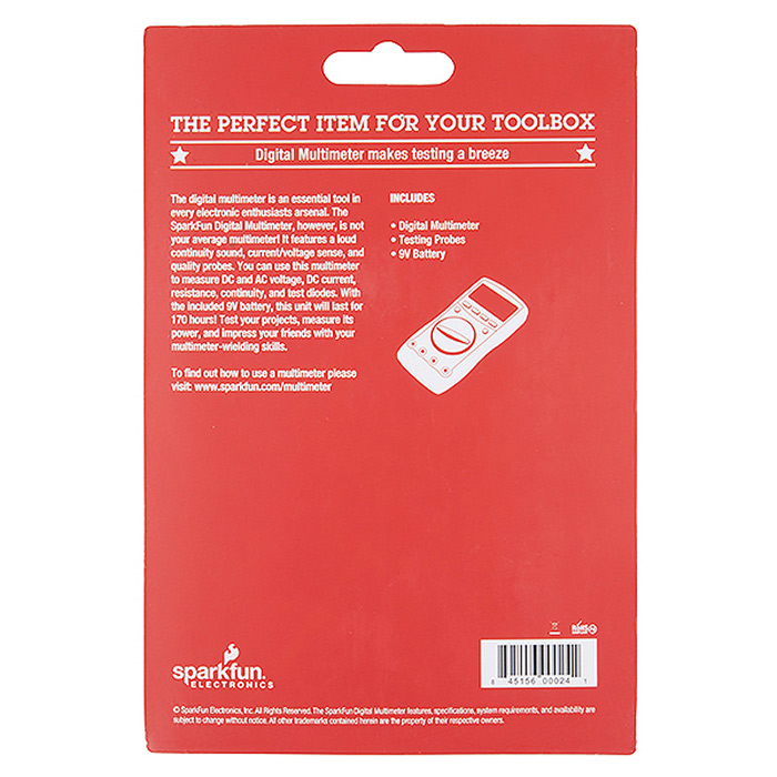 Digital Multimeter - Basic - Click Image to Close