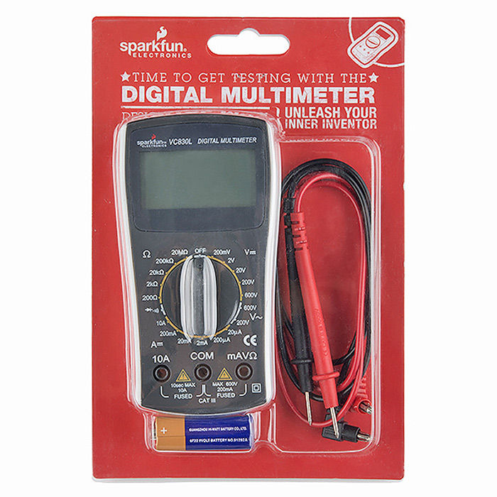 Digital Multimeter - Basic - Click Image to Close
