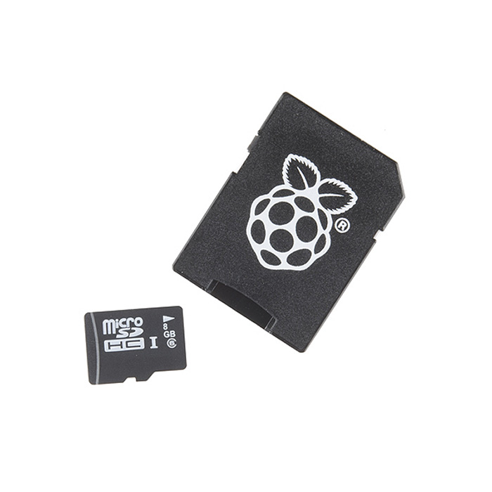 Raspberry Pi - 8GB SD Card - Click Image to Close