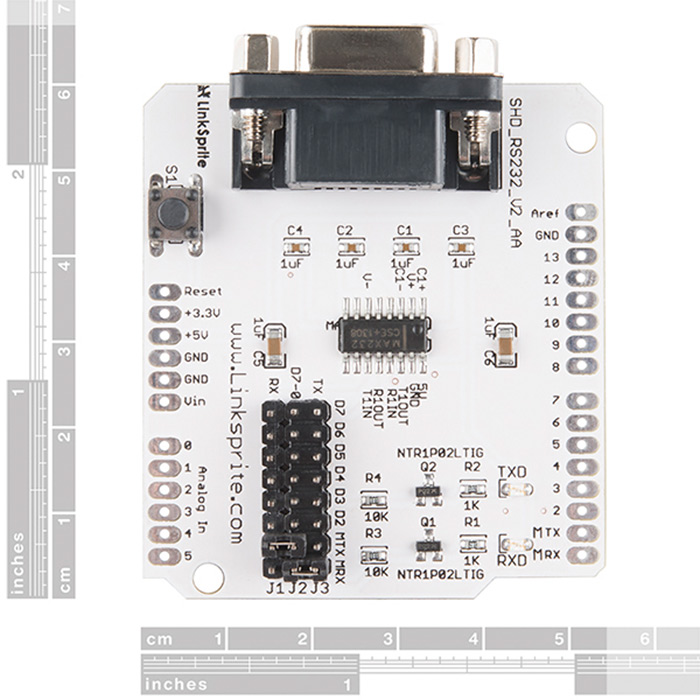 RS232 Shield V2 - Click Image to Close