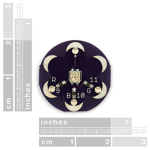 LilyPad Tri-Color LED - Click Image to Close