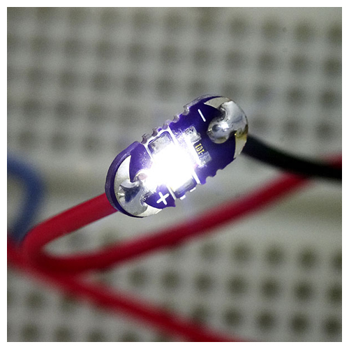 Retired - LilyPad Bright White LED - Click Image to Close
