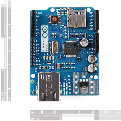 Retired - Arduino Ethernet Shield without PoE Module v2 - Click Image to Close