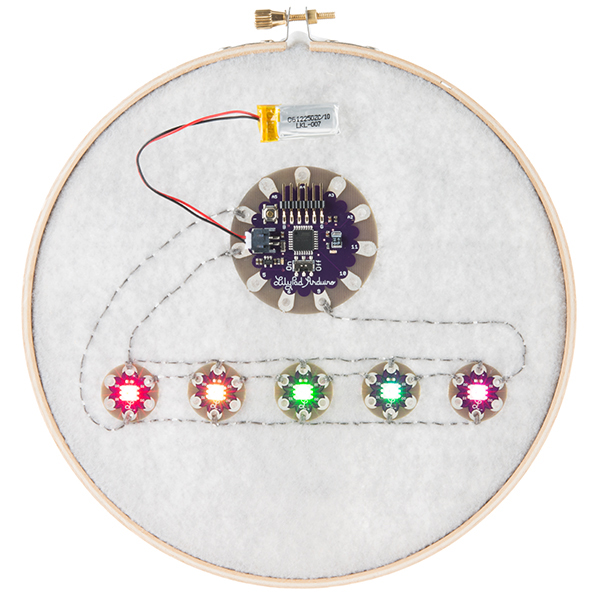 LilyPad Pixel Board - Click Image to Close