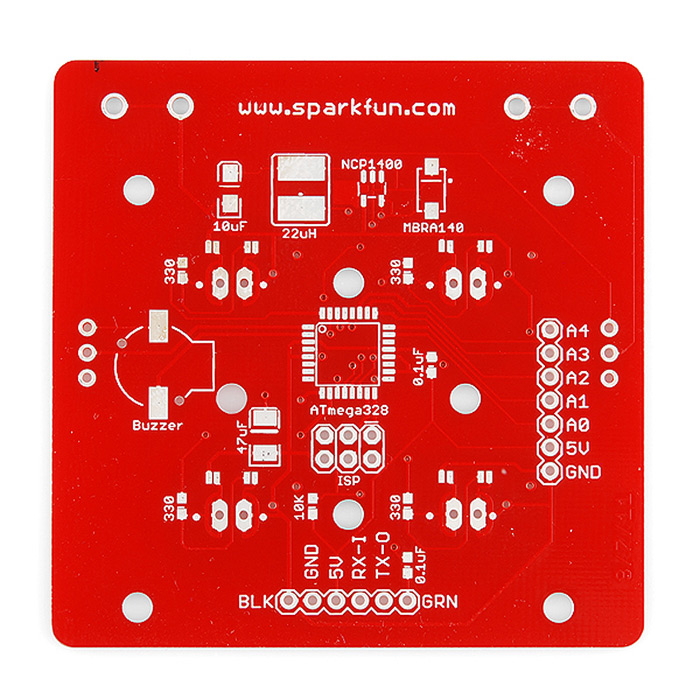 SparkFun Simon Says - Surface Mount Soldering Kit - Click Image to Close