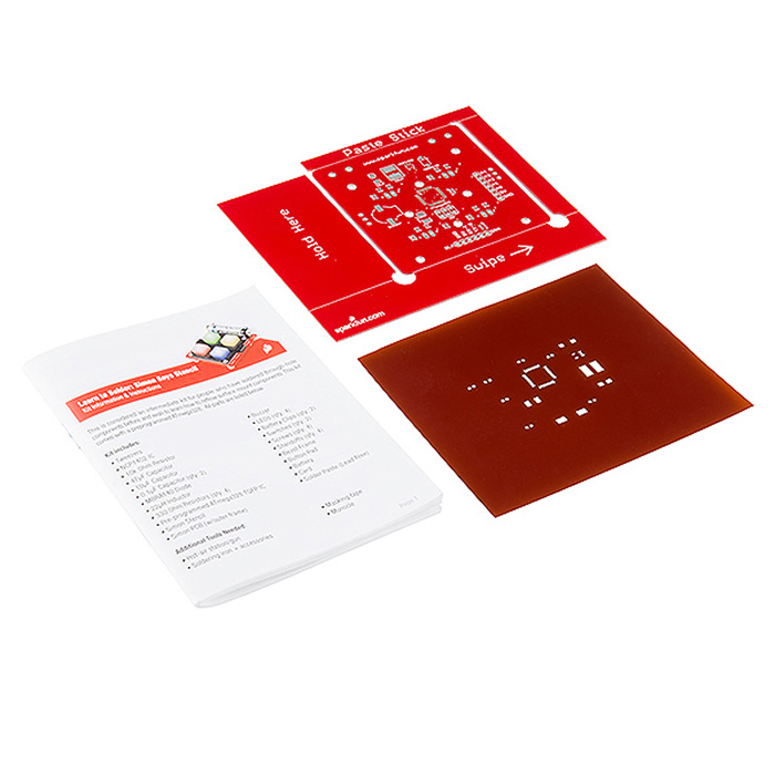 Retired - SparkFun Simon - Surface Mount Stenciling Kit - Click Image to Close