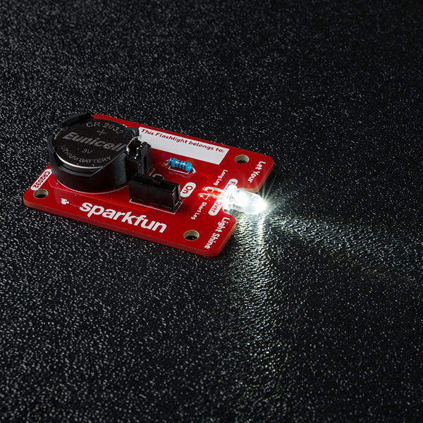 SparkFun Basic Flashlight Soldering Kit - Click Image to Close