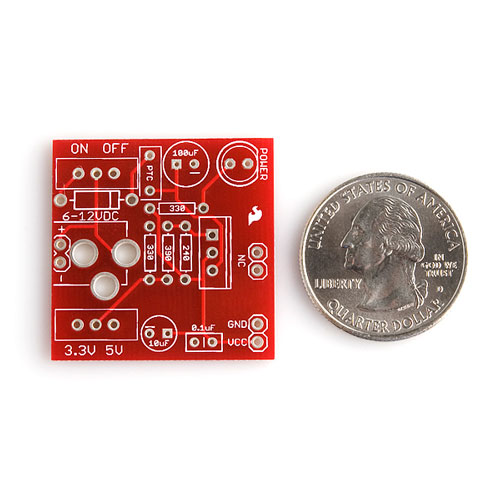 Breadboard Power Supply 5V/3.3V - Click Image to Close