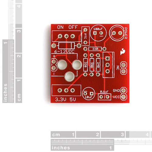 Breadboard Power Supply 5V/3.3V - Click Image to Close