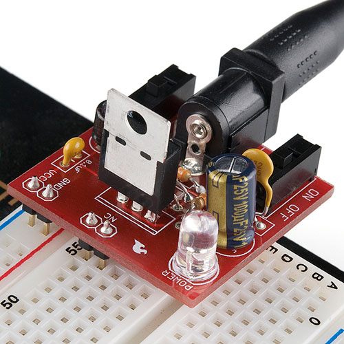 Breadboard Power Supply 5V/3.3V - Click Image to Close