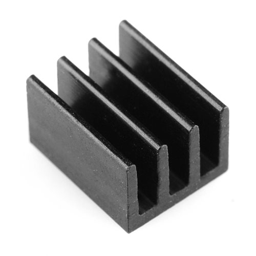 Retired - Small Heatsink with Thermal Tape (pack of 5) - Click Image to Close