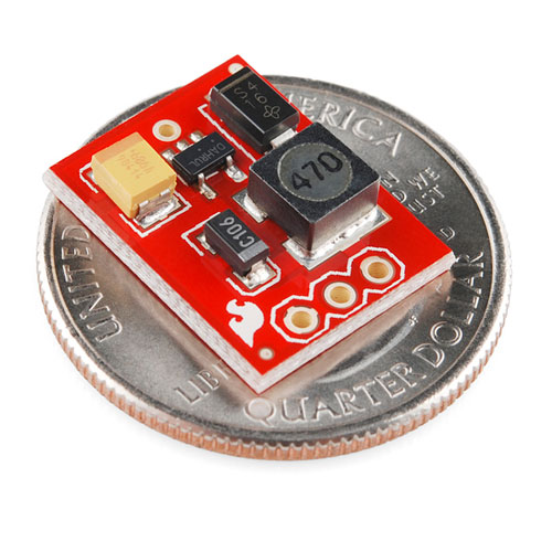 Retired - NCP1402-5V Step-Up Breakout - Click Image to Close