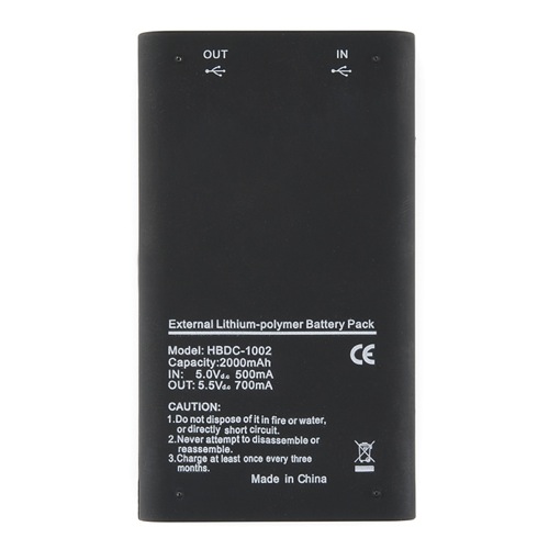 Retired - USB Battery Pack - 1800 mAh - Click Image to Close
