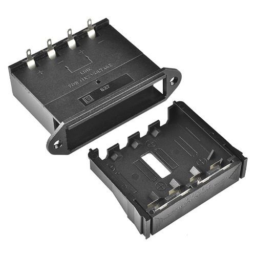 Retired - Battery Holder - 4xAA Drawer (Panel Mount) - Click Image to Close