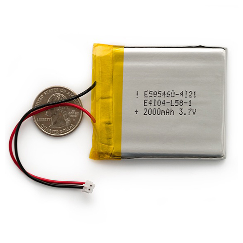 Polymer Lithium Ion Batteries - 2000mAh - Click Image to Close