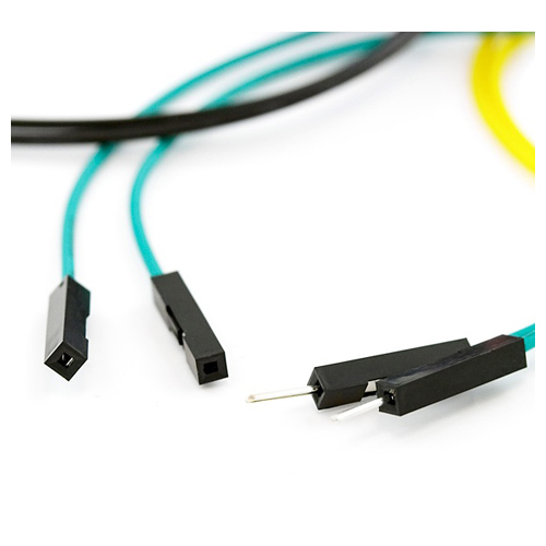 Jumper Wires Premium 6" M/F Pack of 10 - Click Image to Close