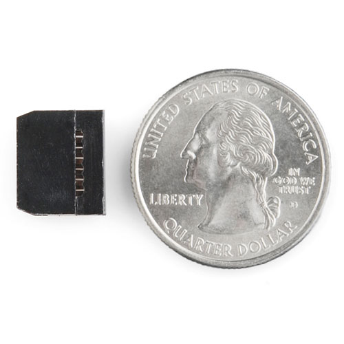 Ribbon Crimp Connector - 6-pin (2x3, Female) - Click Image to Close