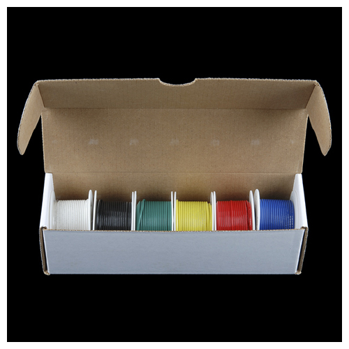 Hook-Up Stranded Wire - (Assortment) - Click Image to Close