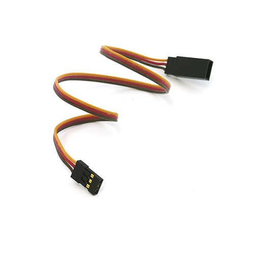 Servo Extension Cable - Female to Female (shrouded) - Click Image to Close