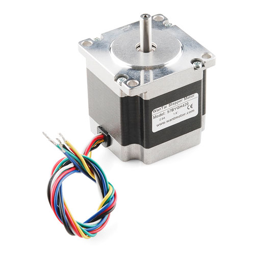 Stepper Motor - 125 oz.in (200 steps/rev) - Click Image to Close